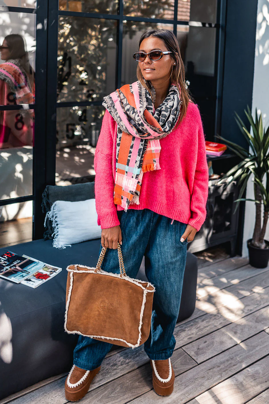 Pull Grungemama Jany fuchsia - Image 4