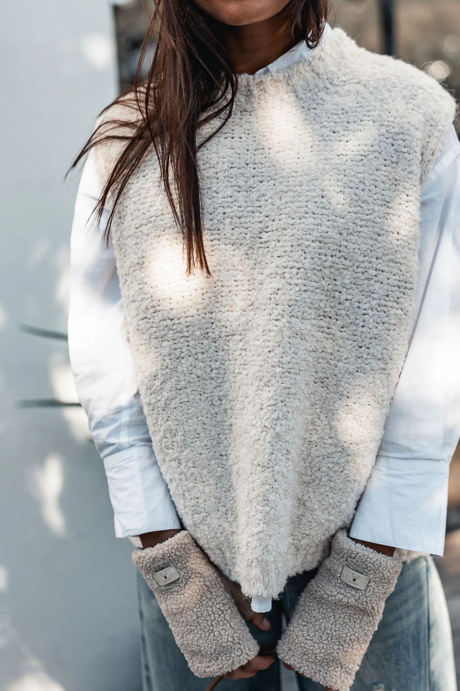 Pull Grungemama Lison ecru - Image 6