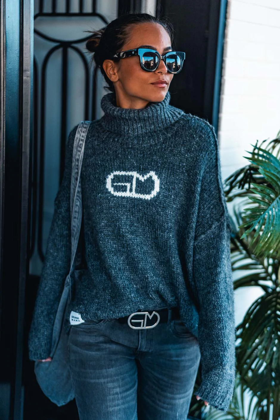 Pull Grungemama Mylos gris - Image 5