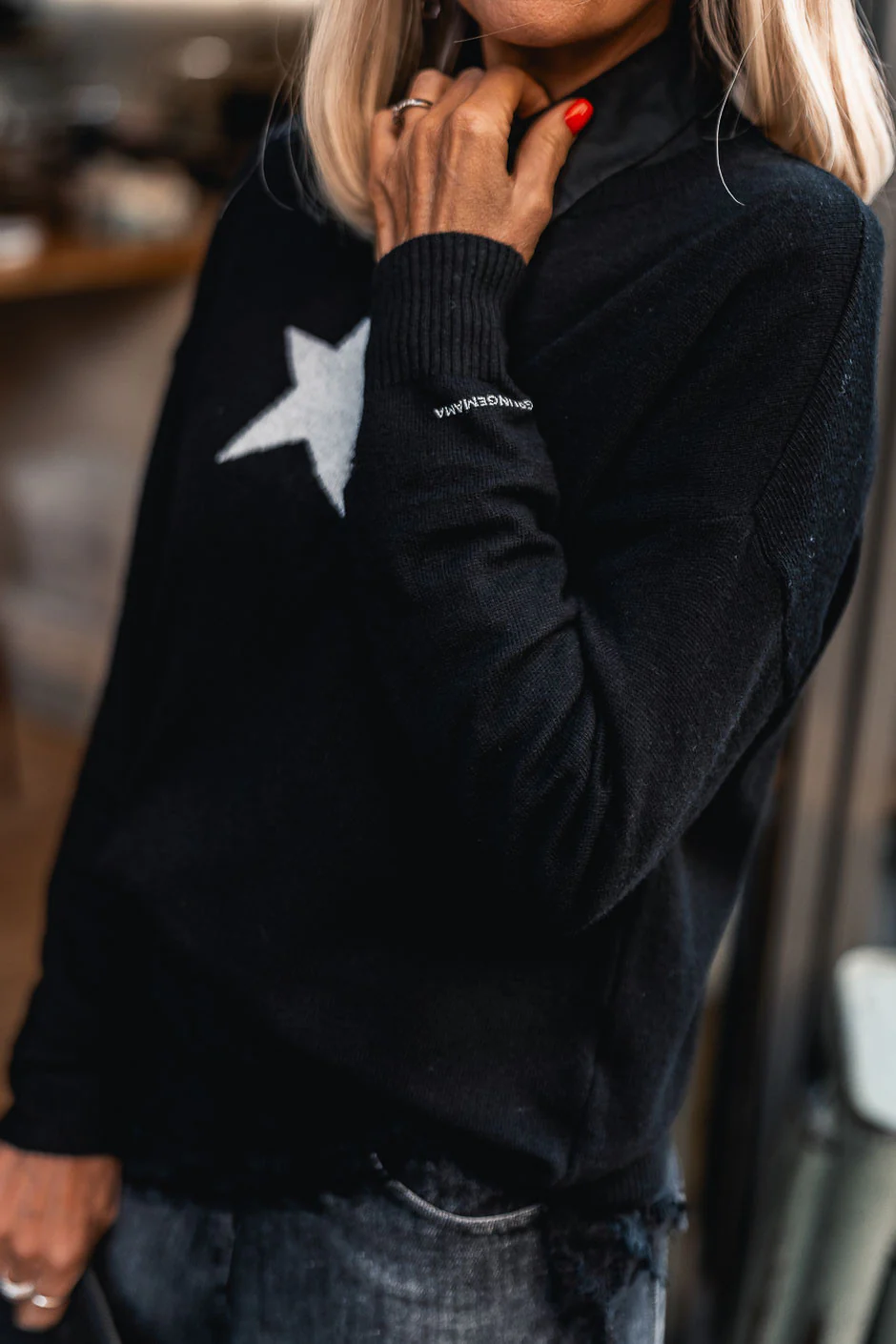 Pull Grungemama Tims noir - Image 6