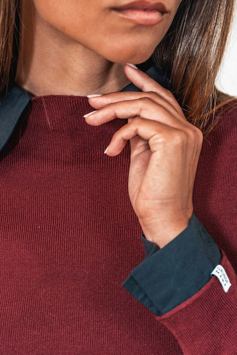 Pull Grungemama Tibelle bordeaux - Image 2