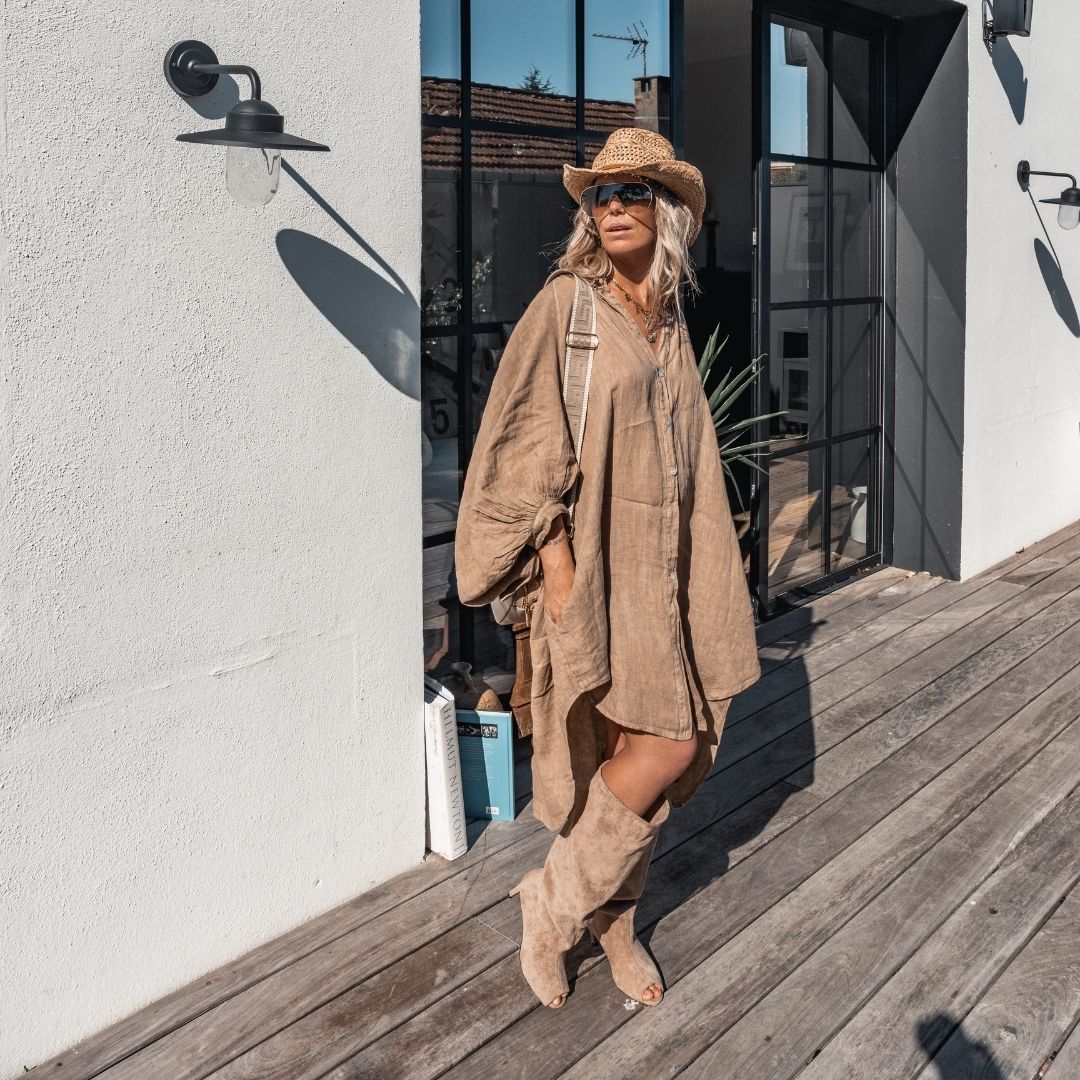 ROBE ANAE TABAC