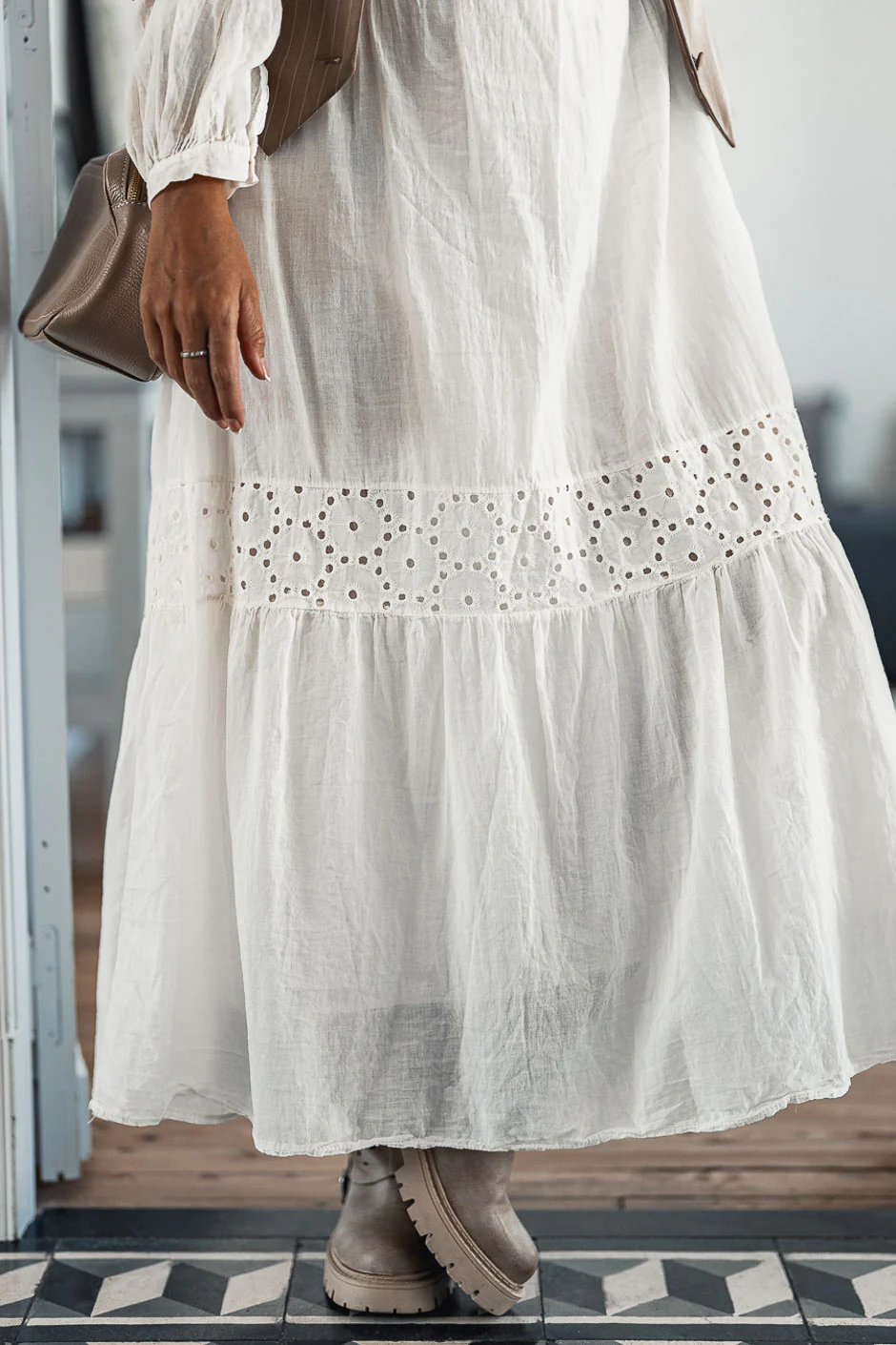 ROBE DAVIA ECRU - Image 4
