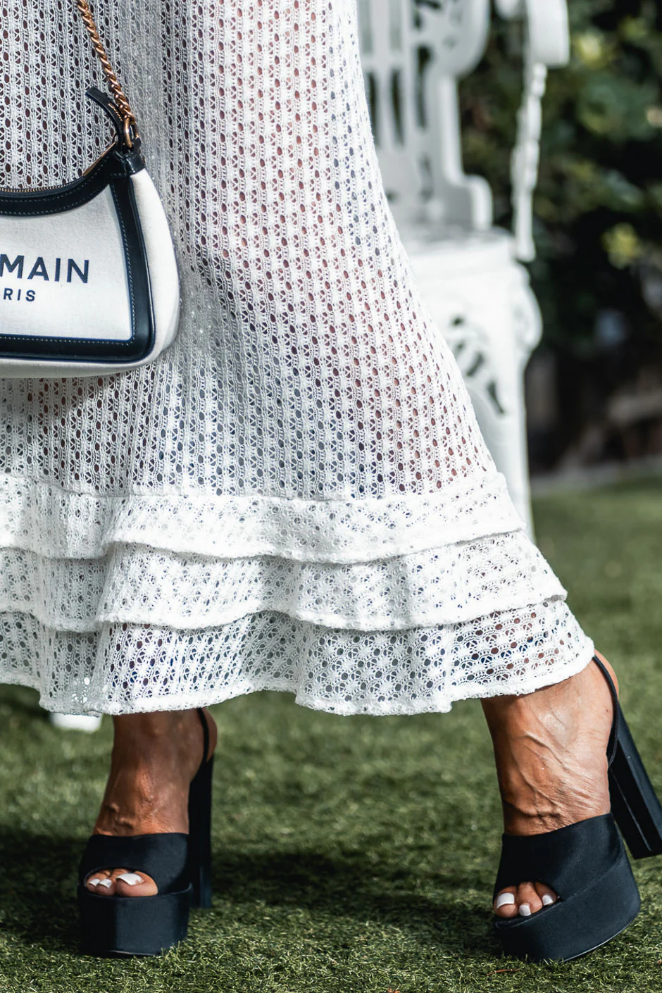 ROBE DELREY BLANC - Image 5