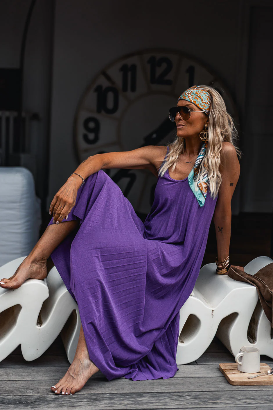 ROBE GLORIA VIOLET - Image 4