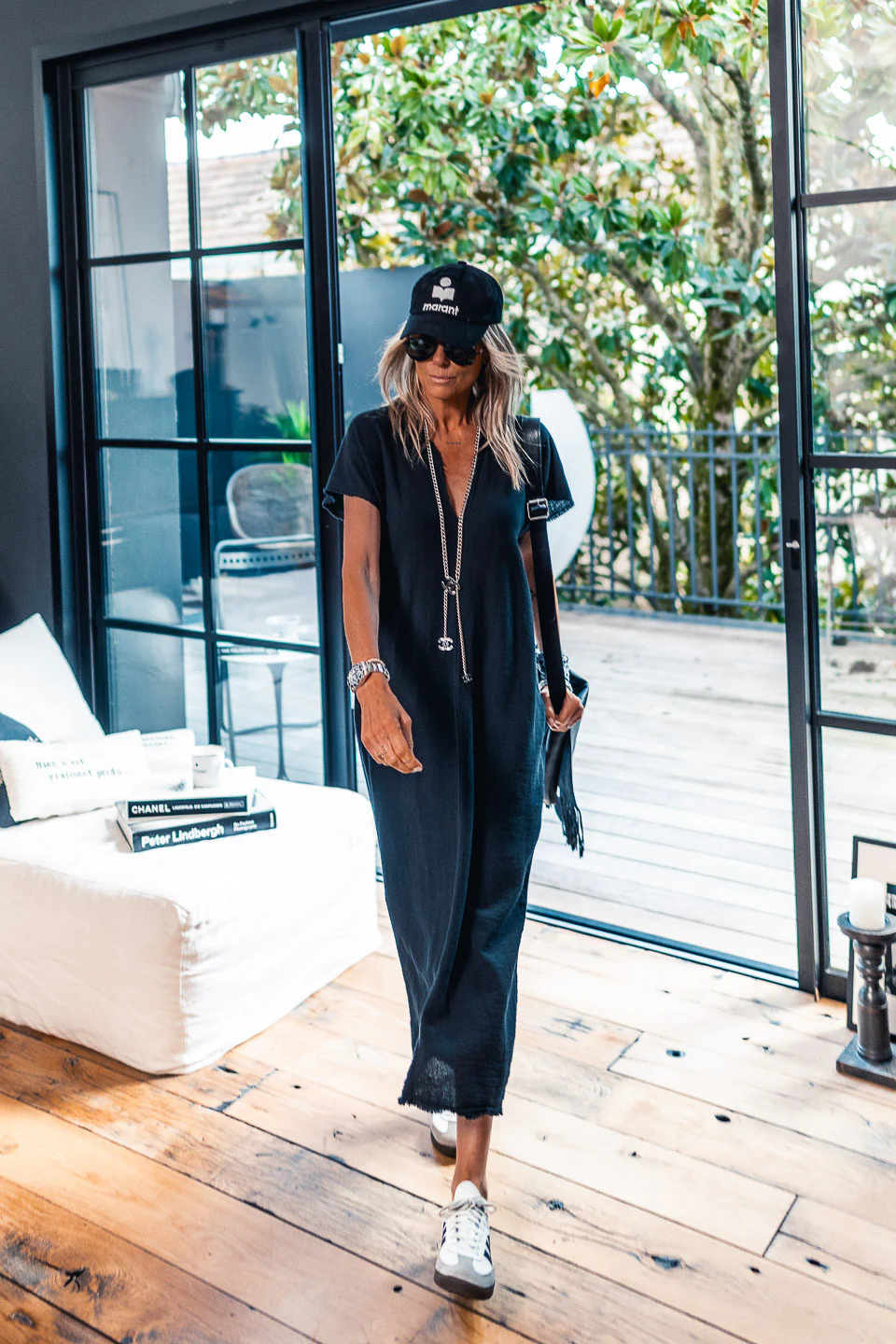 ROBE BARBADE NOIR