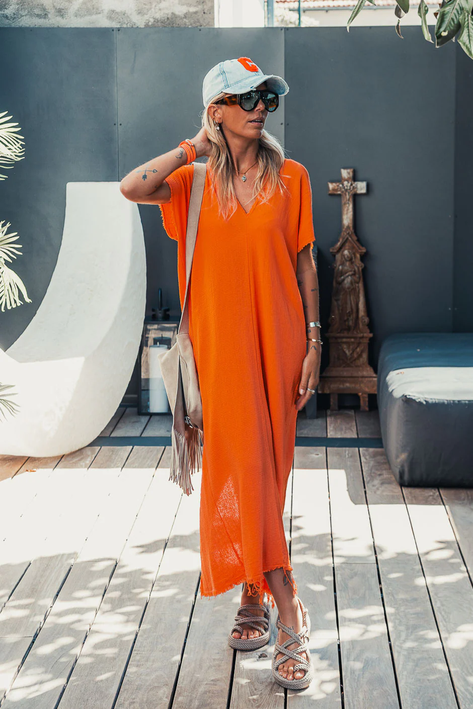Robe Grungemama Barbade orange - Image 8
