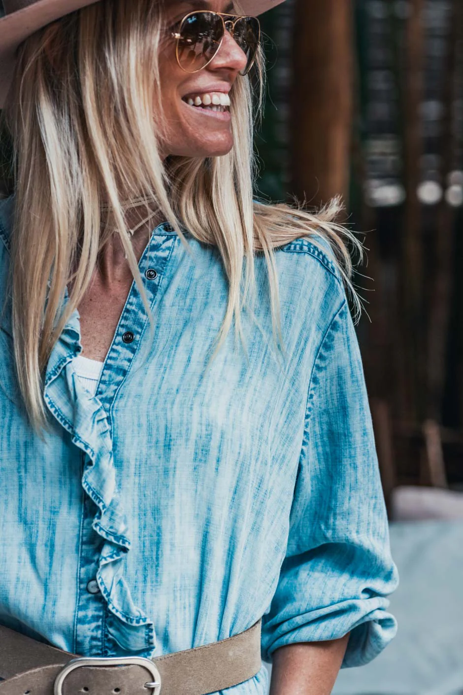 Robe Grungemama Marvina bleu - Image 3