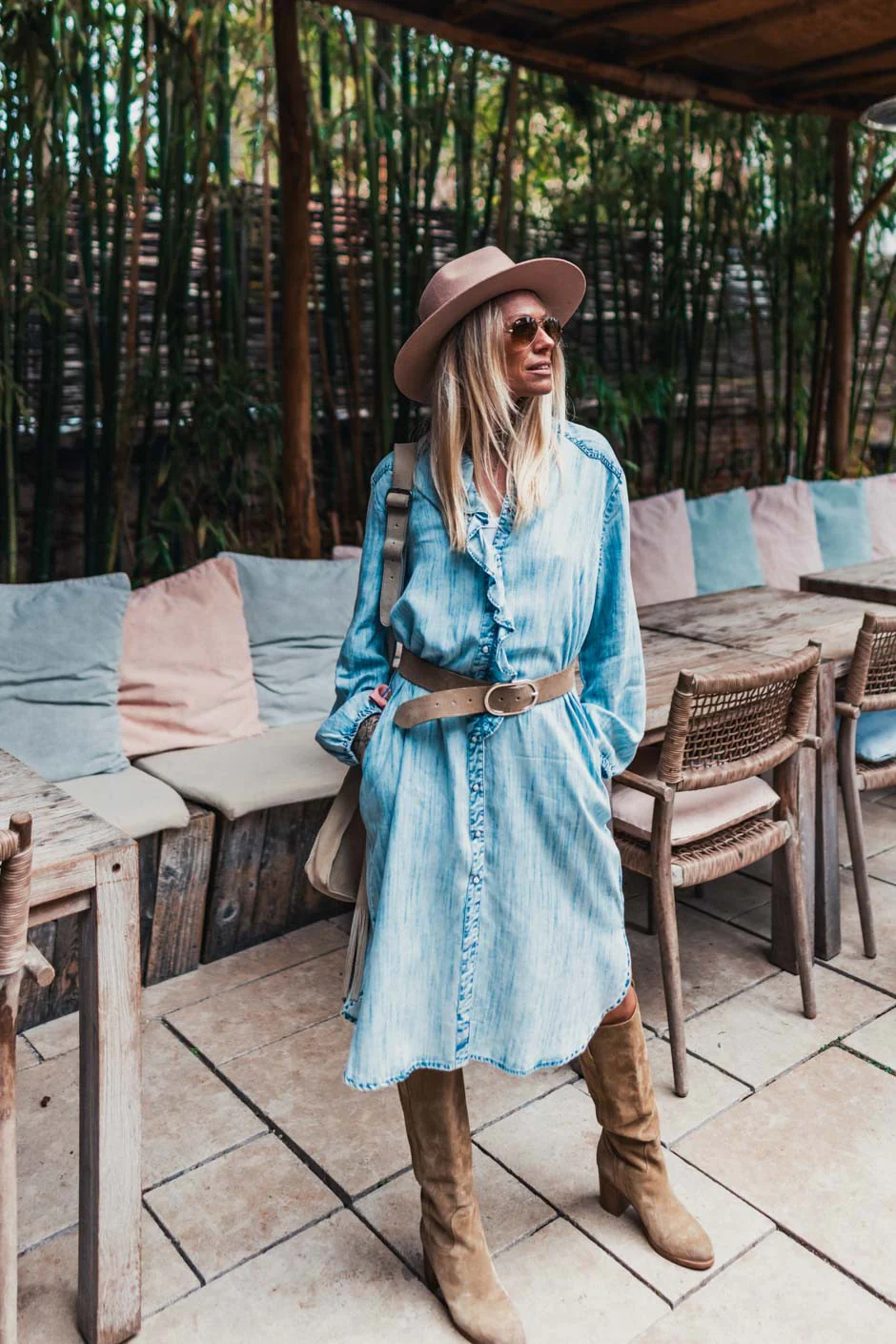 Robe Grungemama Marvina bleu - Image 7