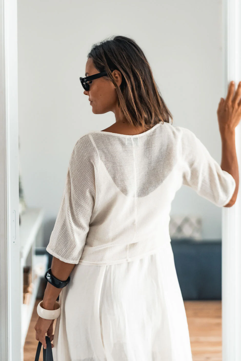 ROBE KELINE ECRU - Image 5