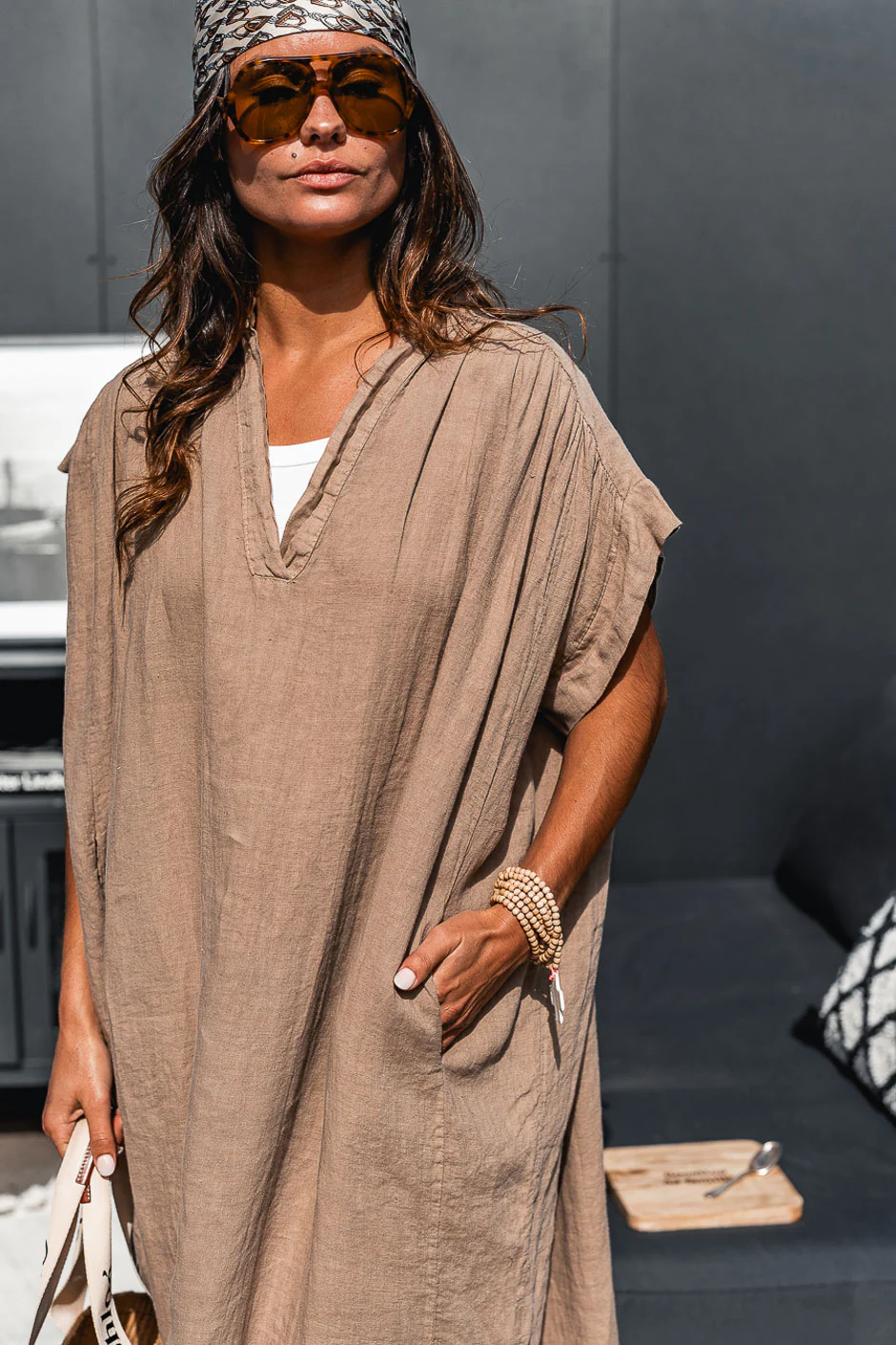 ROBE LIMAYA TABAC - Image 4