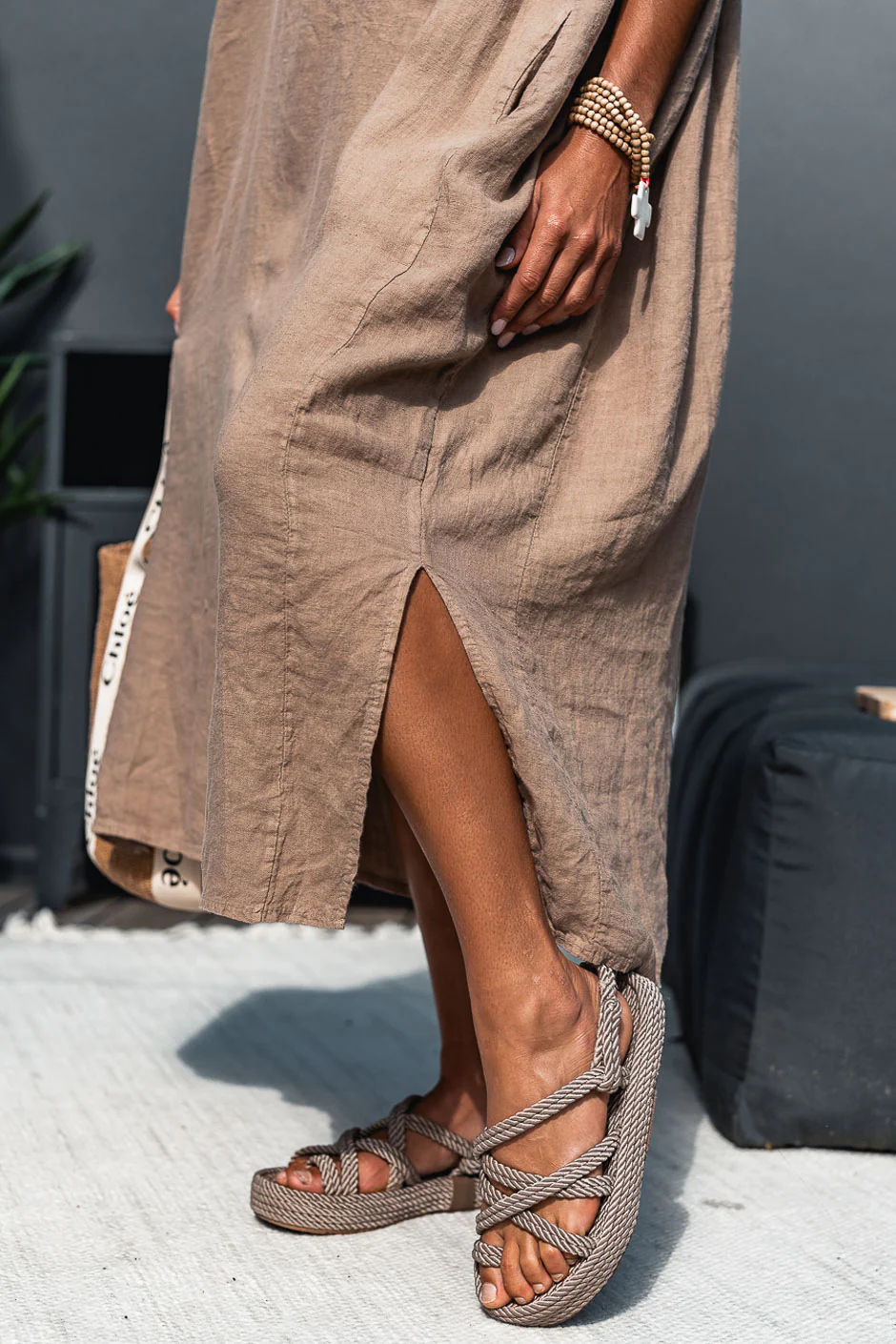 ROBE LIMAYA TABAC - Image 5