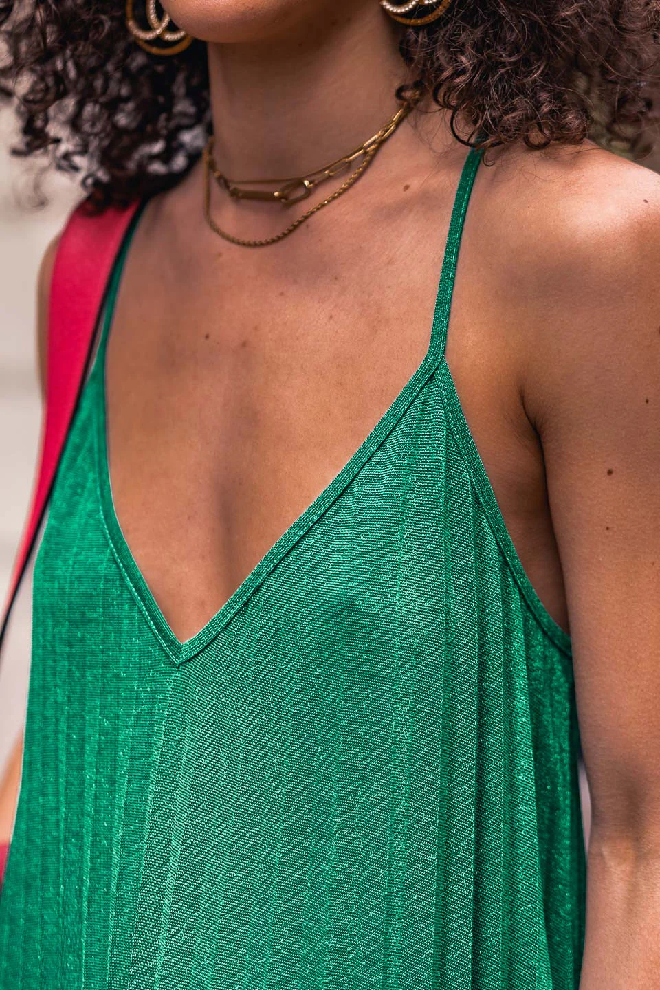 Robe longue Becky vert - Image 3