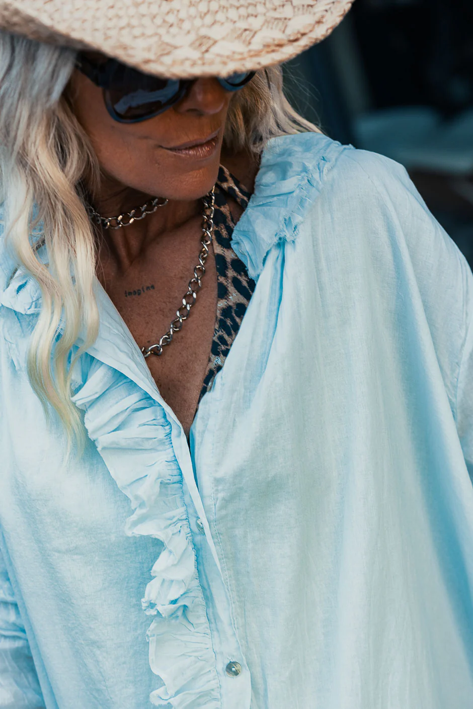 ROBE ORIA BLEU - Image 2
