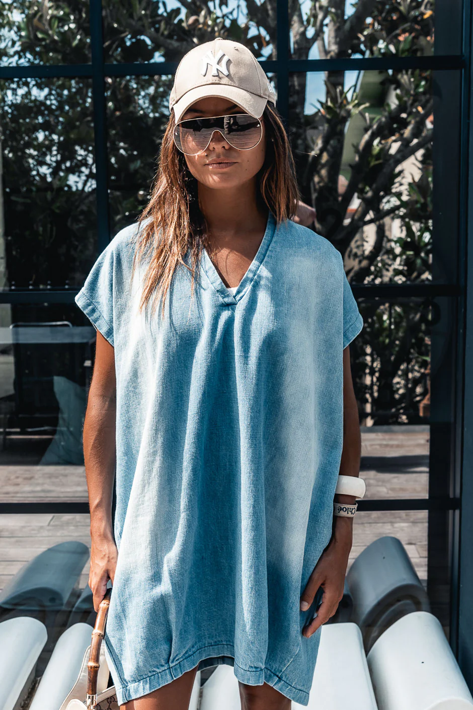 ROBE TATIANE BLEU - Image 4