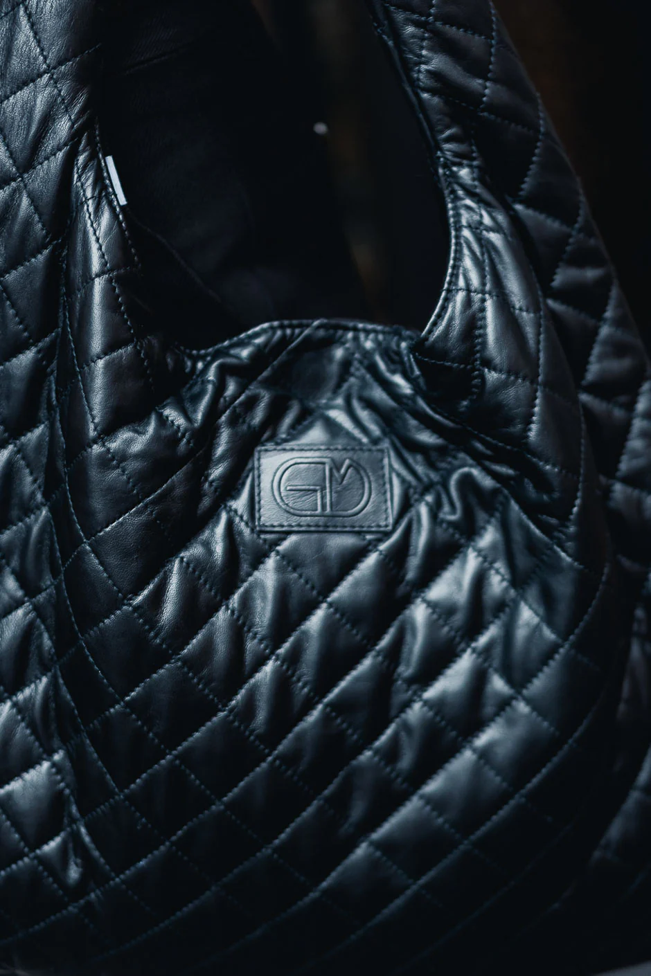 Sac cuir Grungemama Mid Biggynoir - Image 3