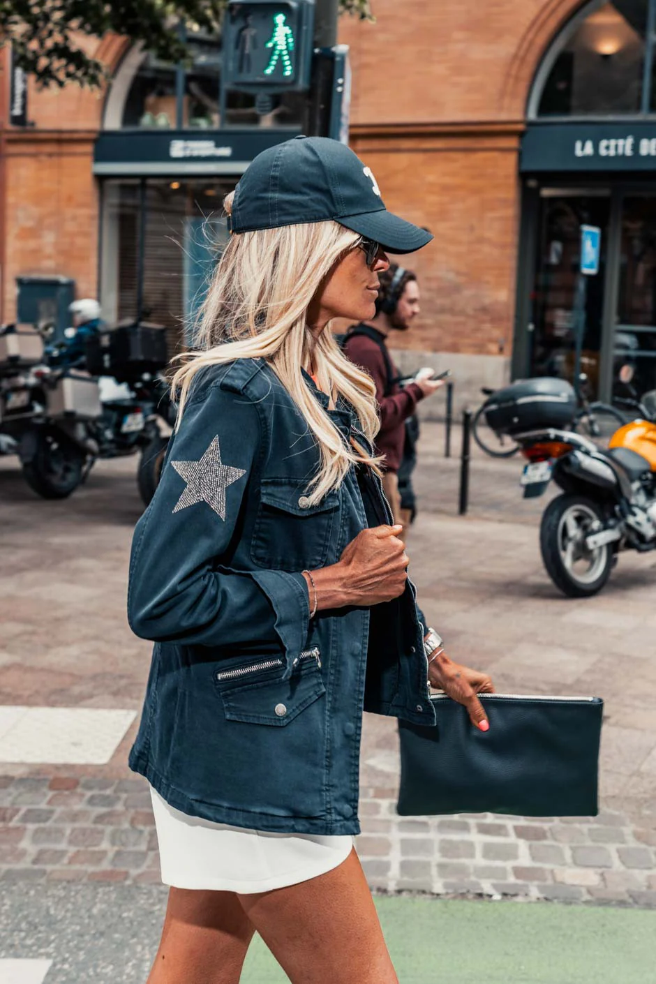 SAHARIENNE GRUNGEMAMA GRUNGECLub noir strass - Image 3