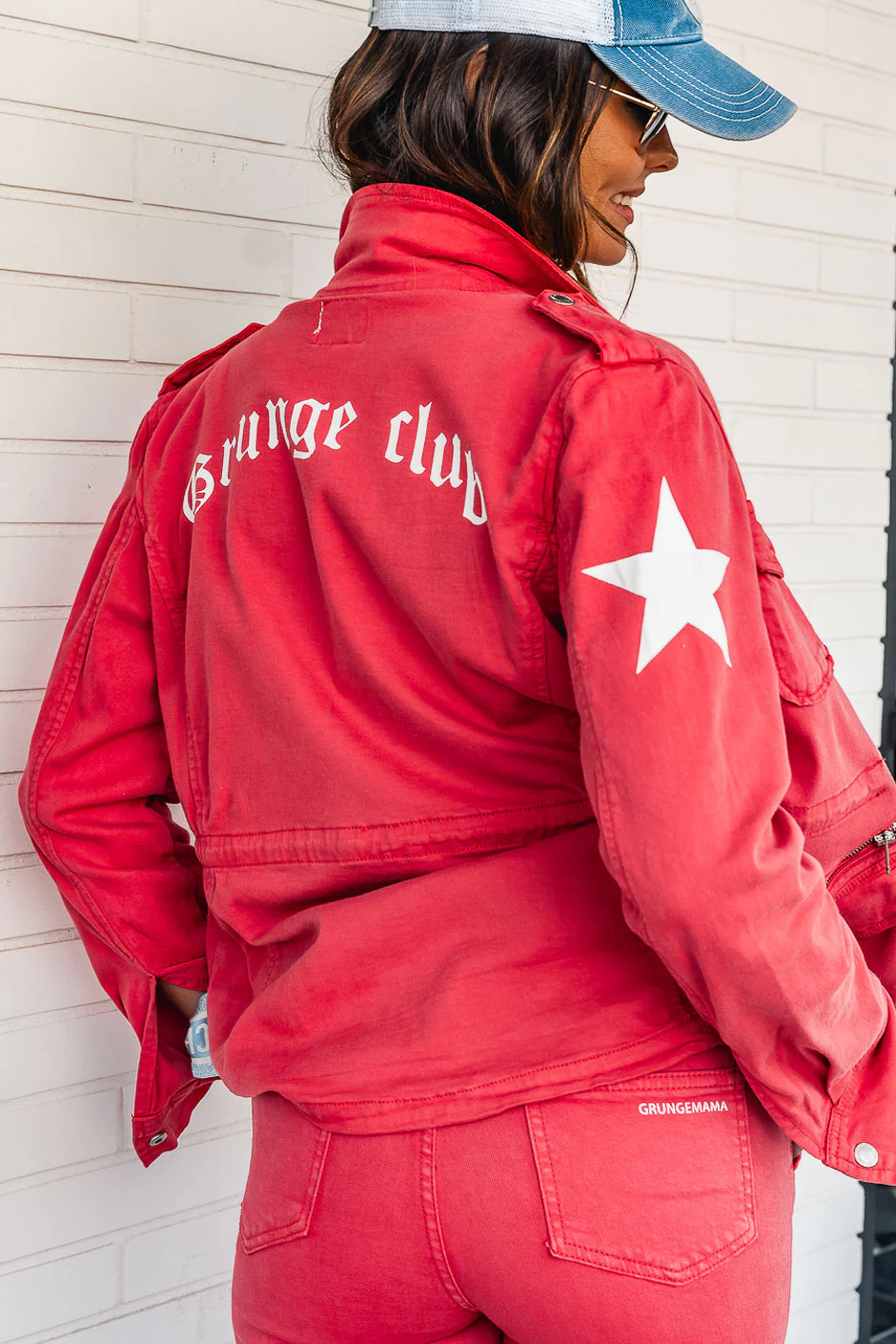 SAHARIENNE NEW GRUNGECLUB ROUGE - Image 4