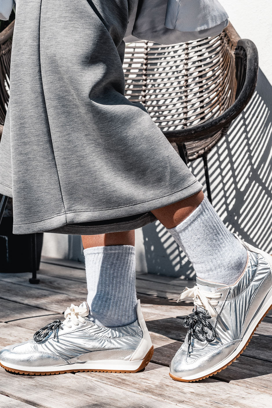 PANTALON MANNEL GRIS - Image 3