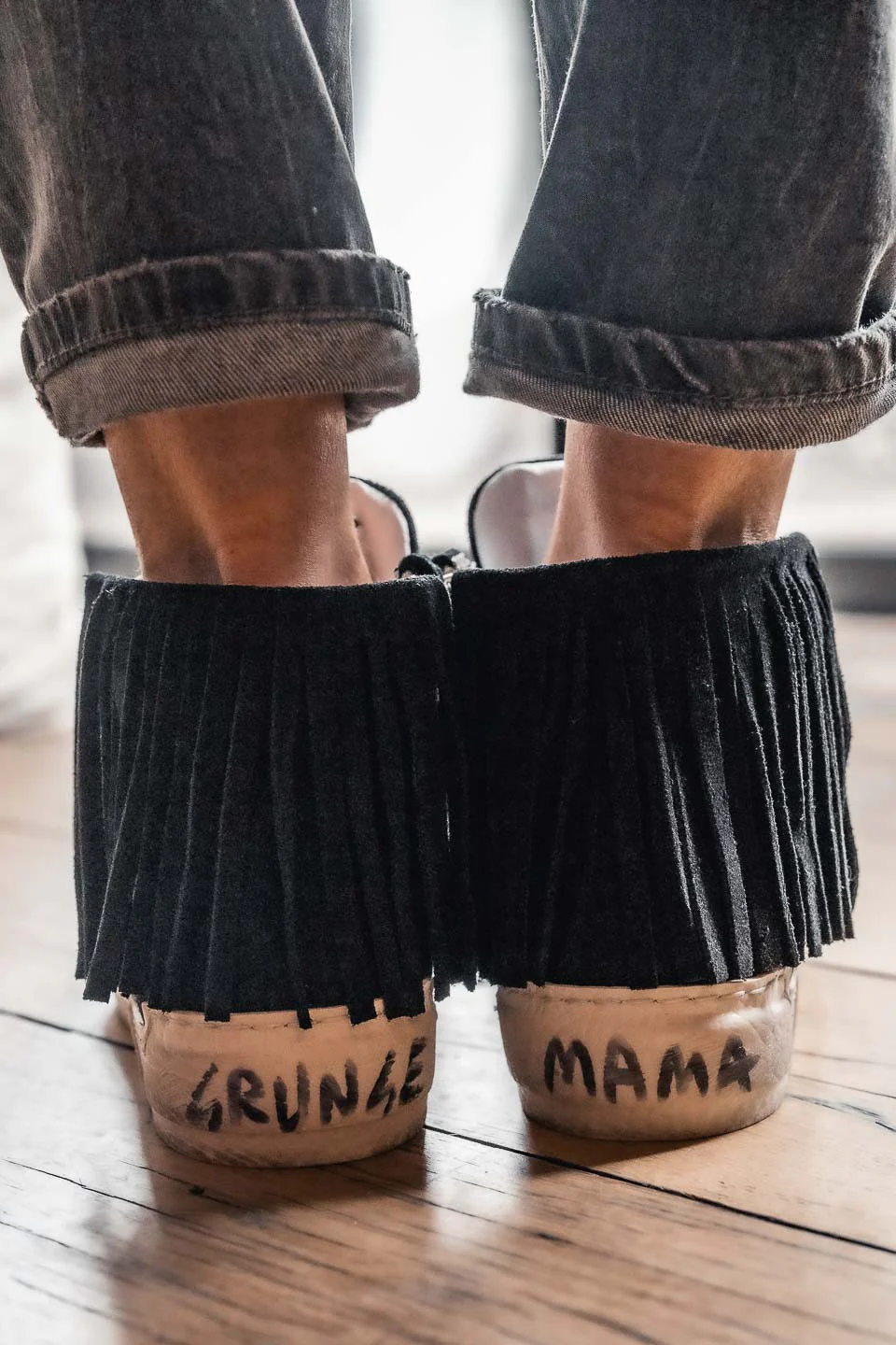 Sneakers Grungemama Wild noir - Image 7