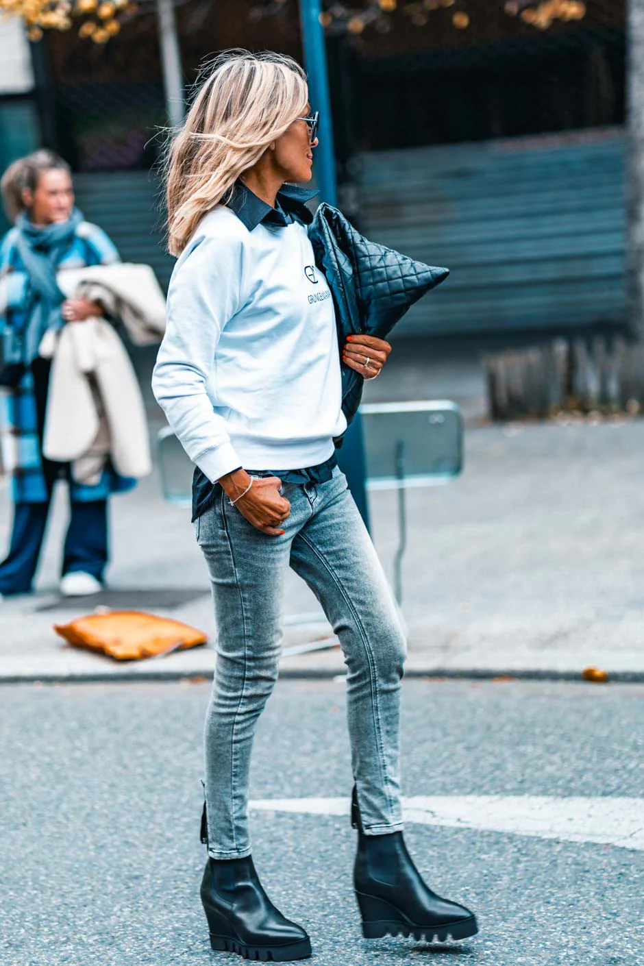 Sweat Grungemama Moon blanc - Image 2