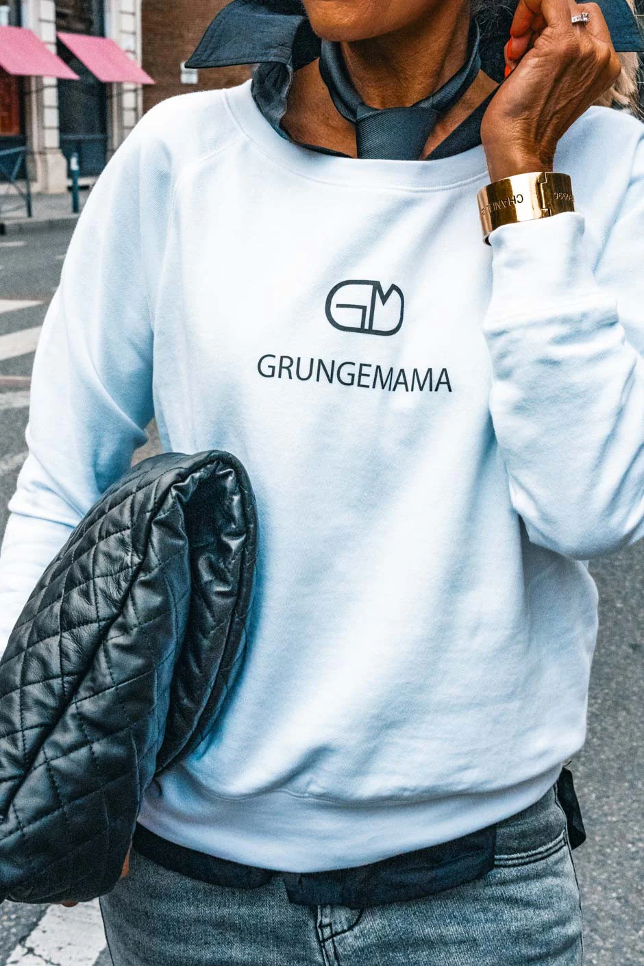 Sweat Grungemama Moon blanc - Image 3