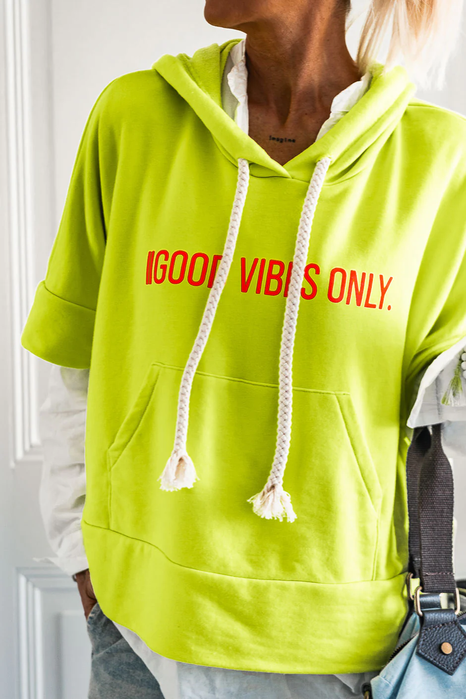 SWEAT JOELLE JAUNE FLUO - Image 5