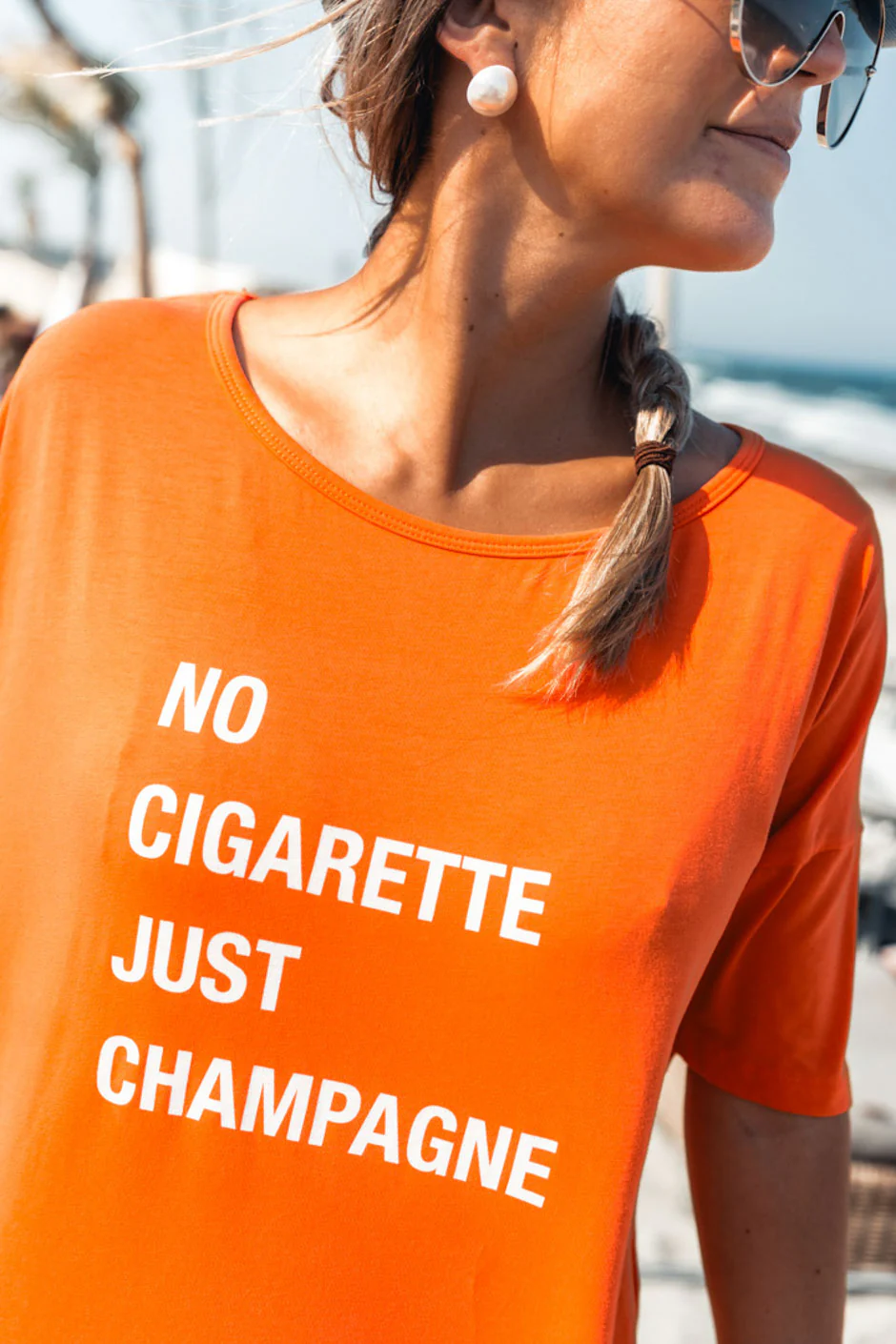 T-SHIRT CHAMPAGNE ORANGE - Image 5