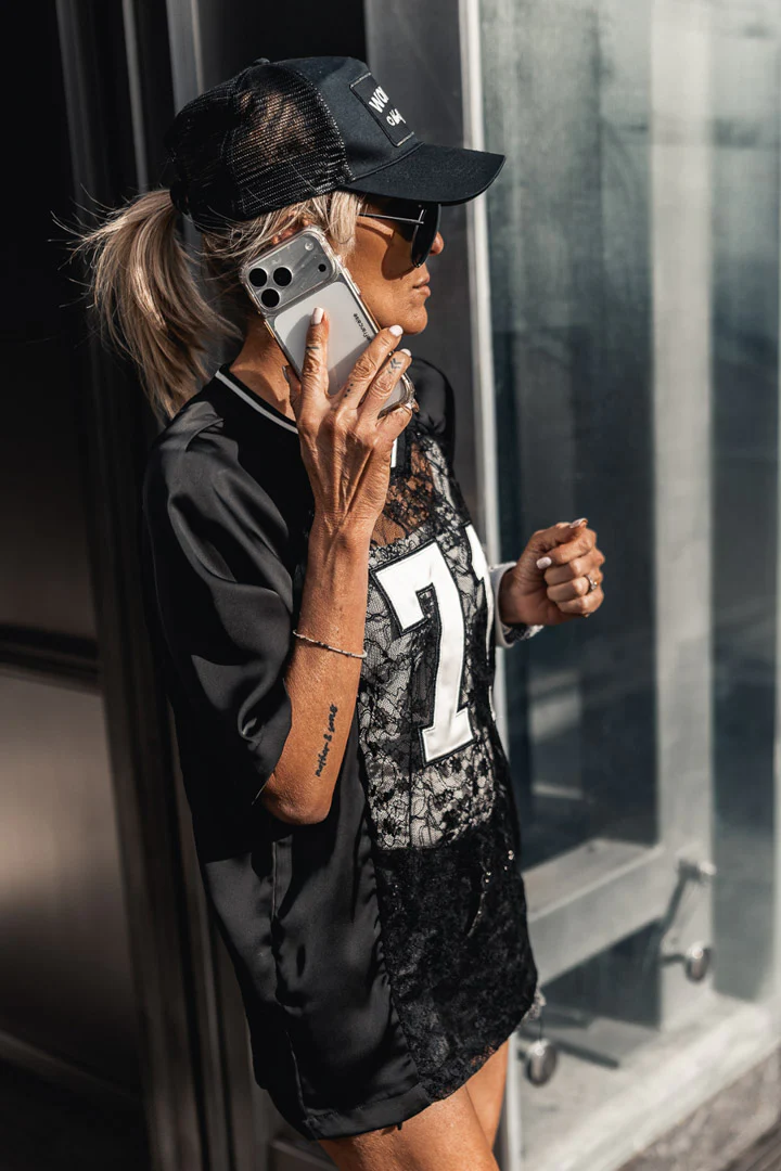 T-SHIRT CREW NOIR - Image 3
