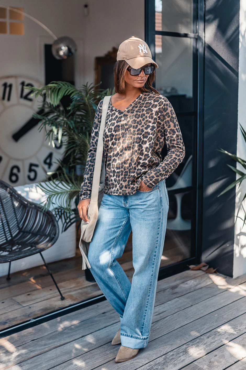 T-Shirt Grungemama Ida leopard - Image 3