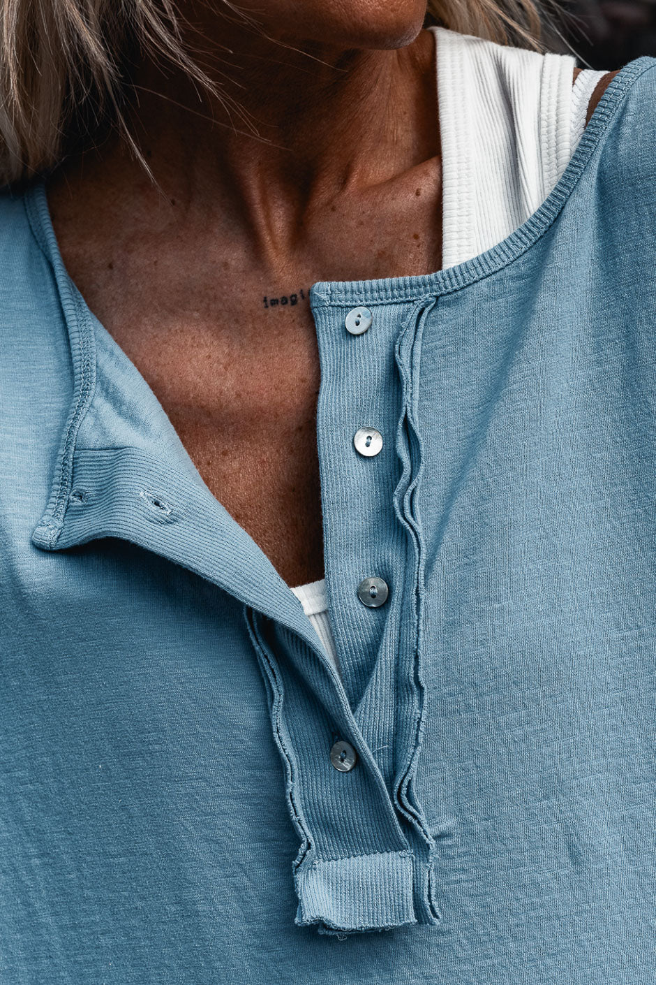T-SHIRT TAO BLEU - Image 4