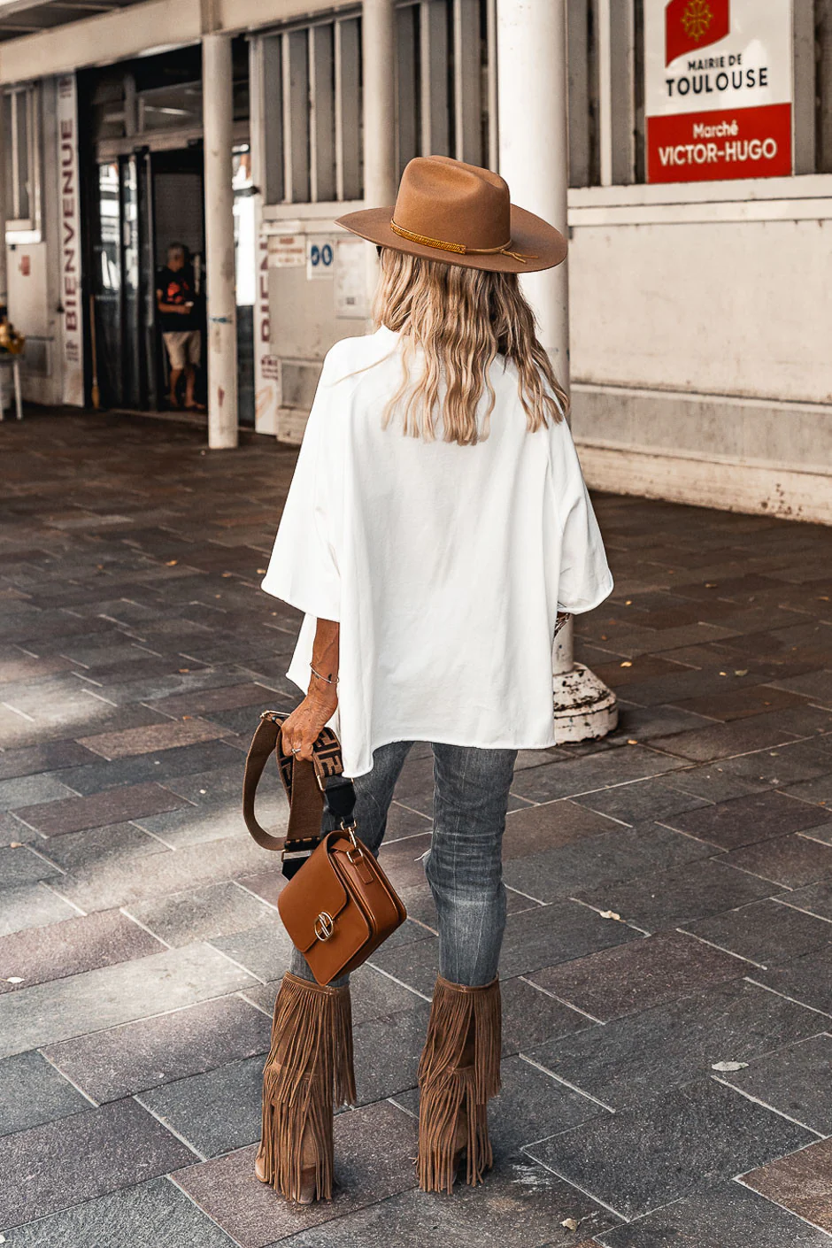 T-shirt Wildly blanc - Image 4