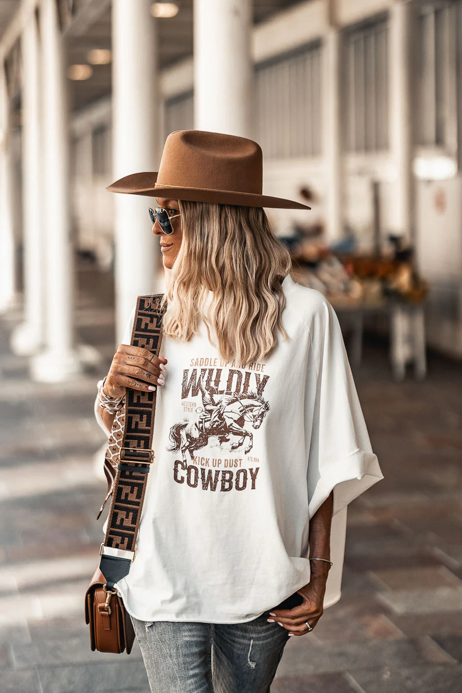 T-shirt Wildly blanc - Image 5