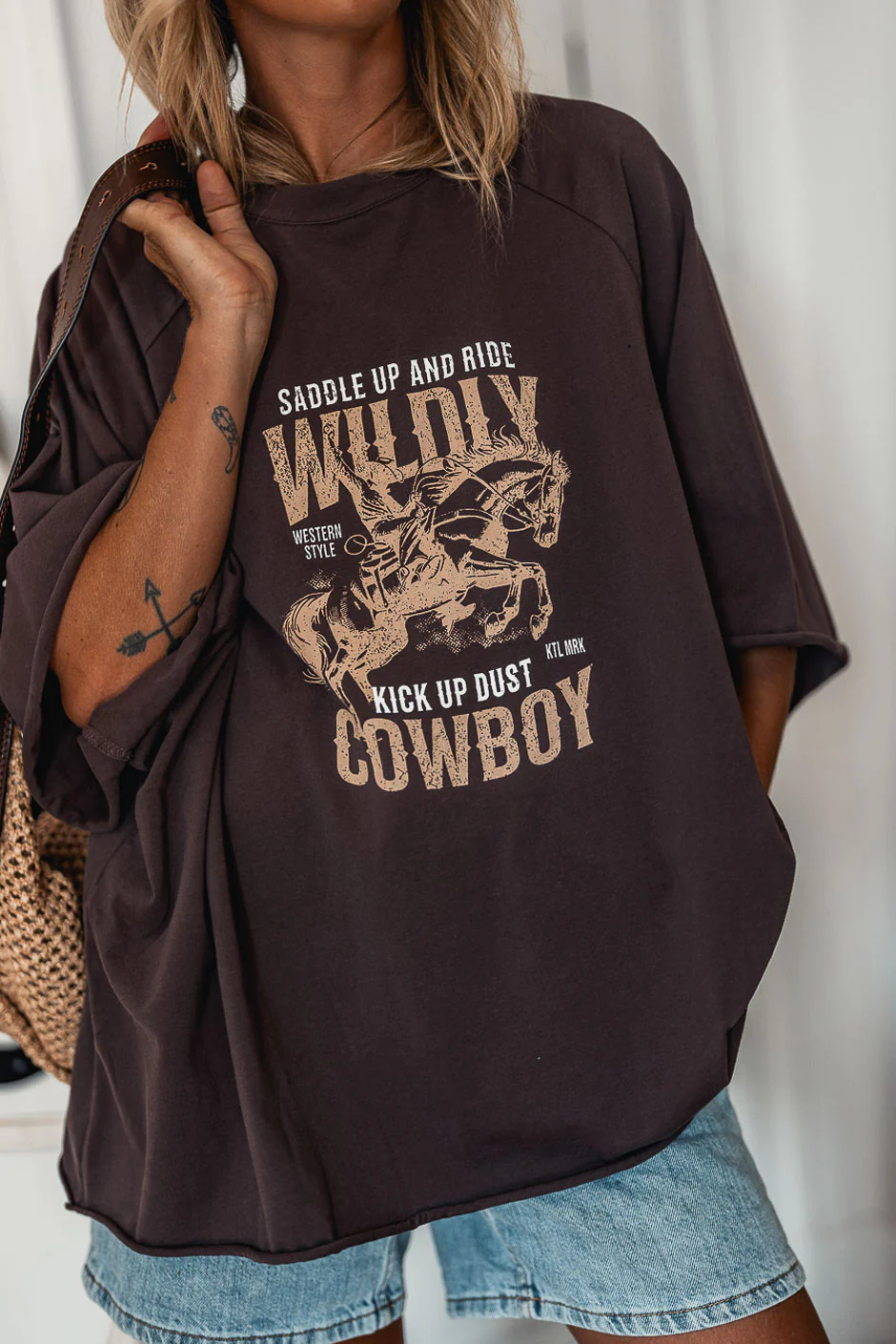 T-shirt Wildly brown - Image 7
