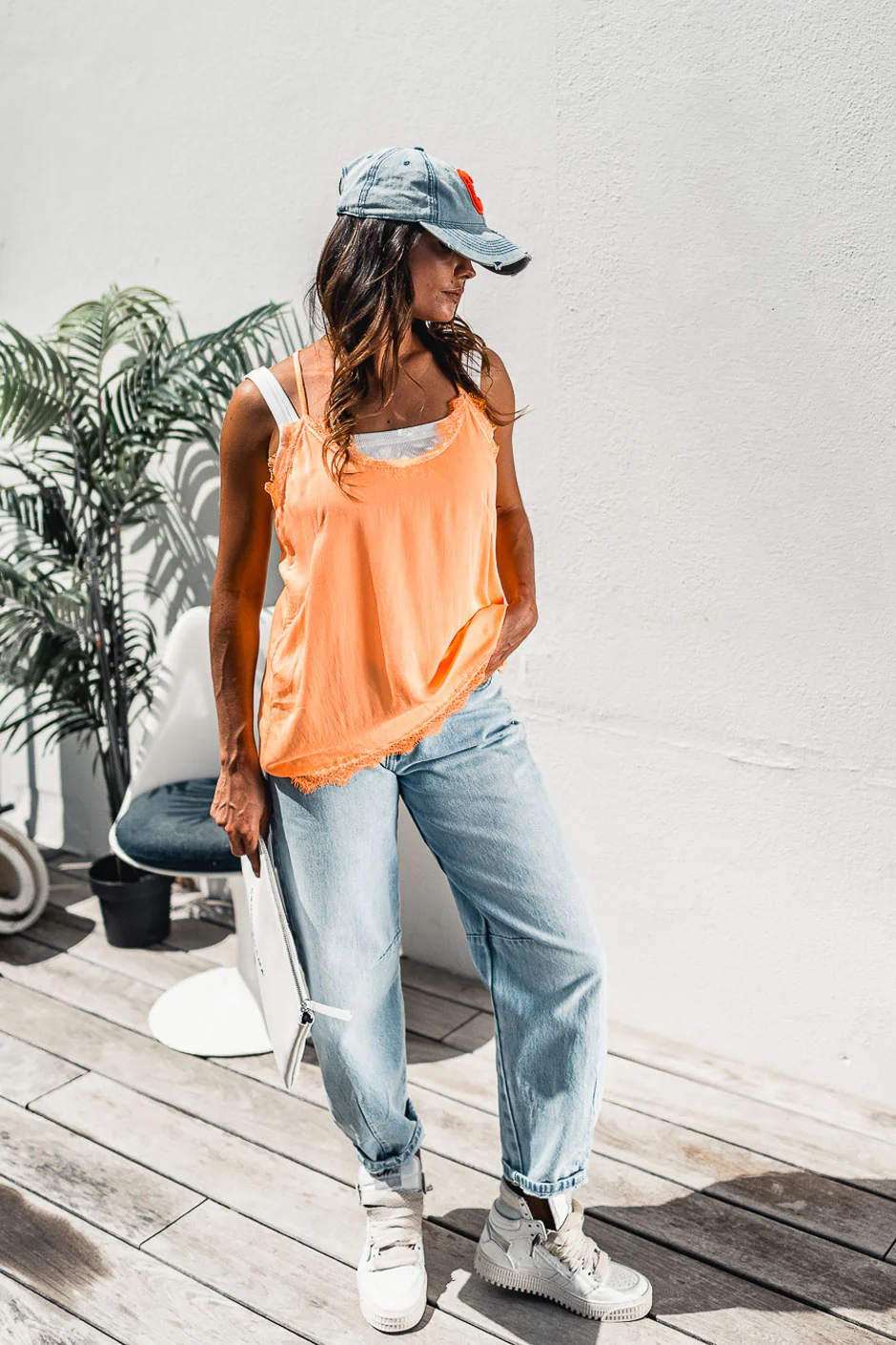 TOP KATE FLUO ORANGE