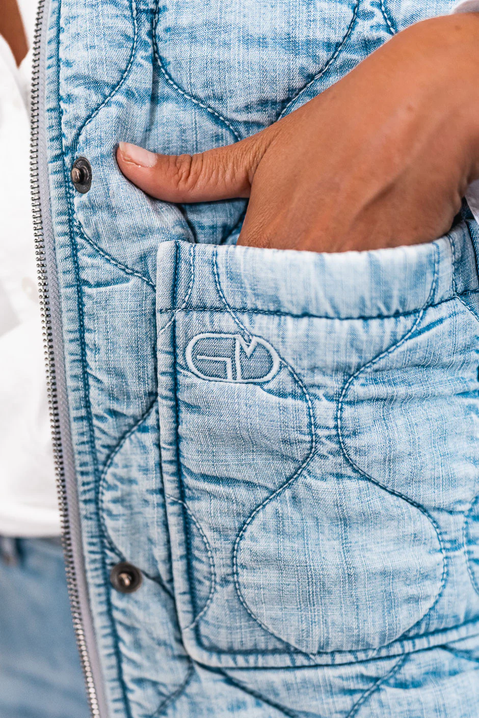 Veste Grungemama Will bleu - Image 2
