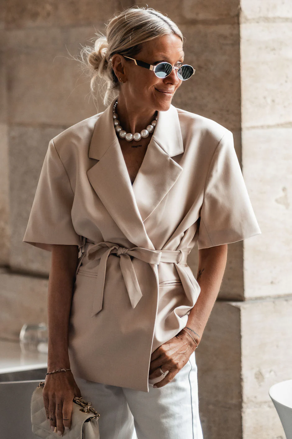 VESTE HILARY BEIGE - Image 3