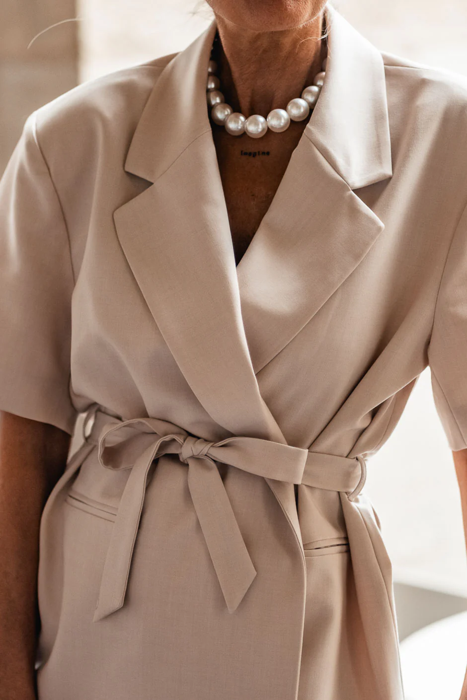 VESTE HILARY BEIGE - Image 4
