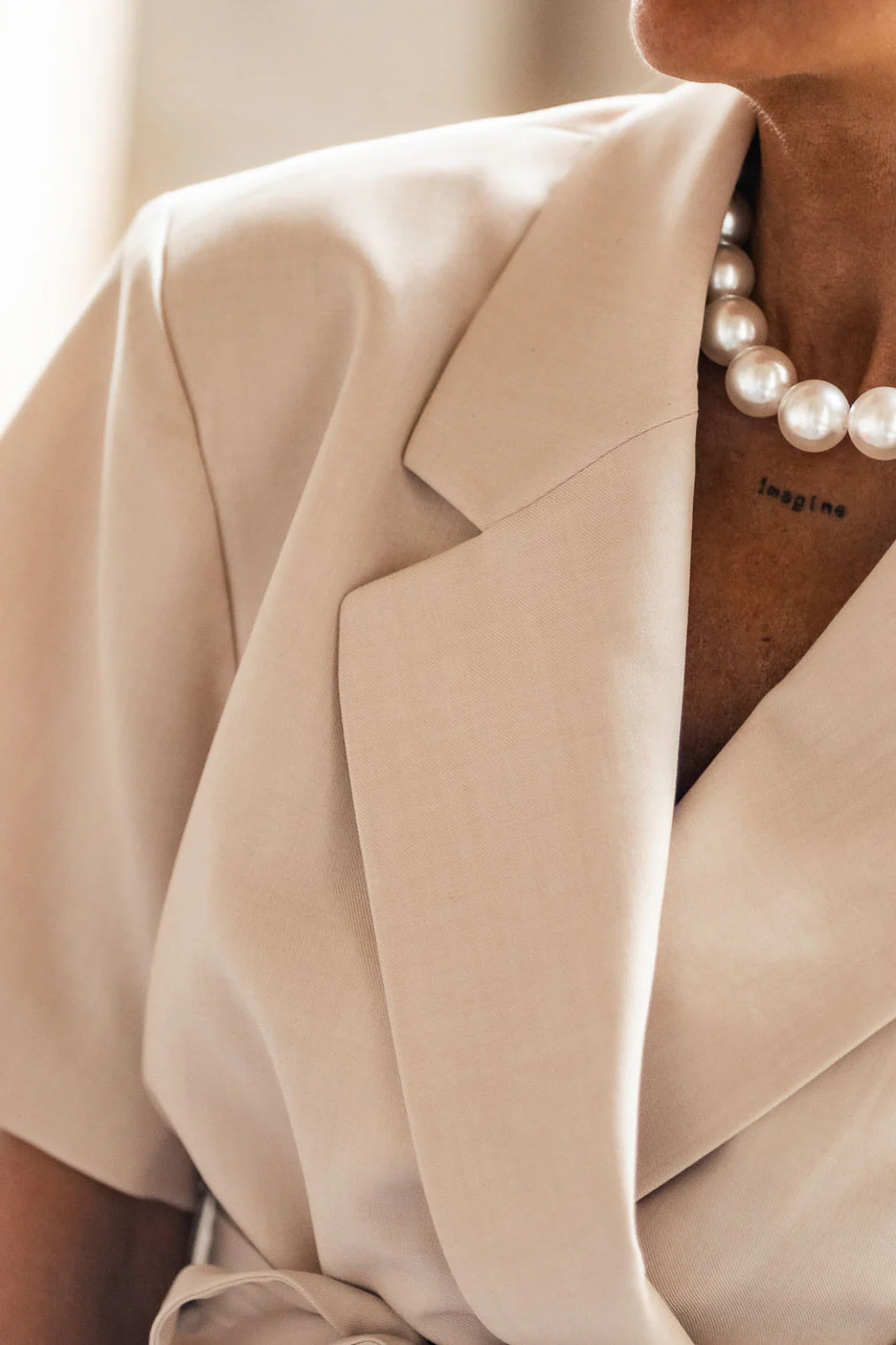 VESTE HILARY BEIGE - Image 5