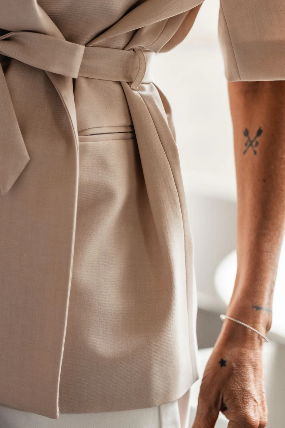 VESTE HILARY BEIGE - Image 6