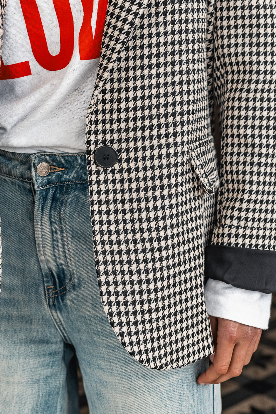 VESTE MAINA PIED DE POULE - Image 7