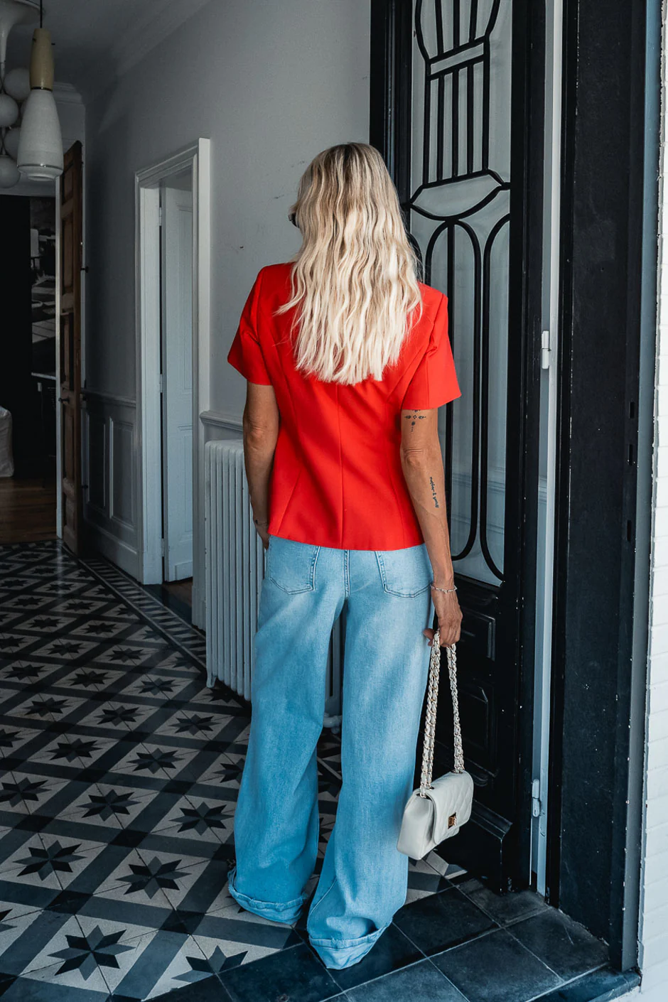 VESTE SELINA ROUGE - Image 2