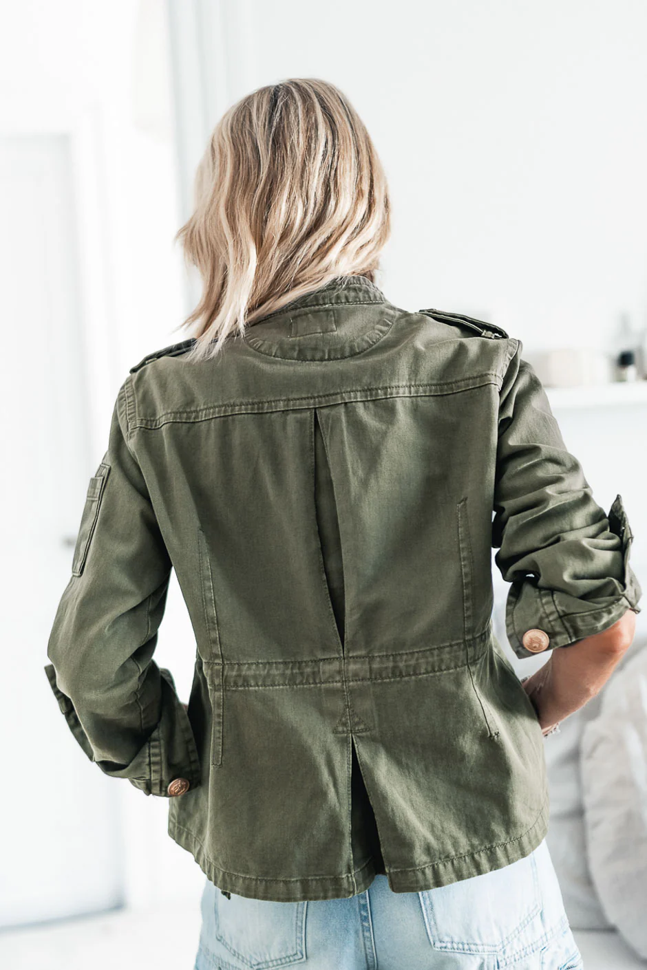 VESTE WELKY KAKI - Image 2